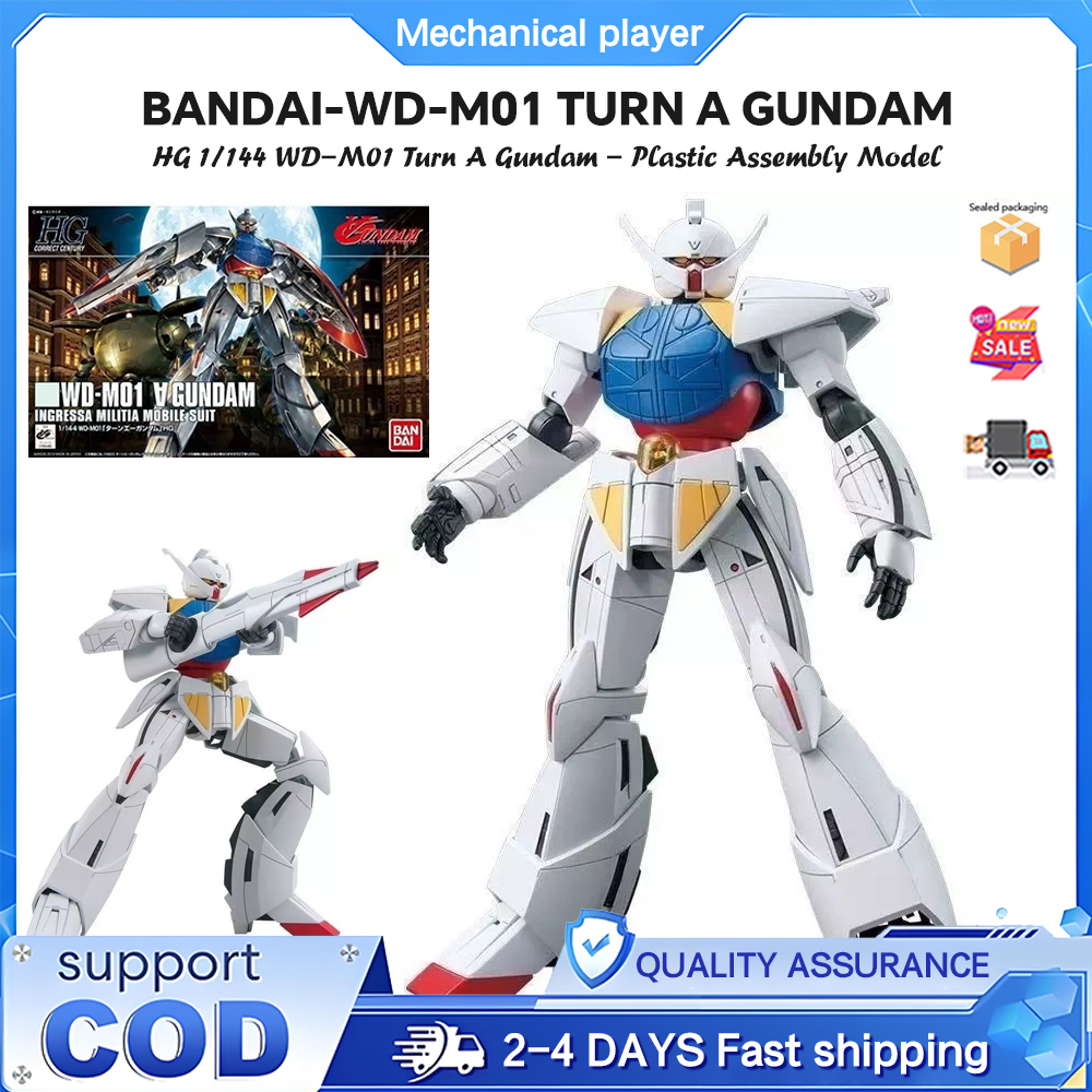 Gun gundam toys HG 1/144 WD-M01 Turn A Gundam - Plastic Assembly Model toy Gift