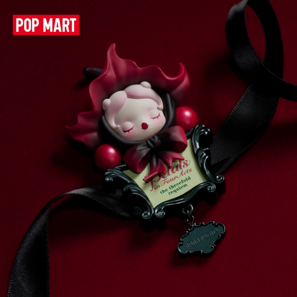 POP MART SKULLPANDA Petals in Four Acts Series Fridge Magnet