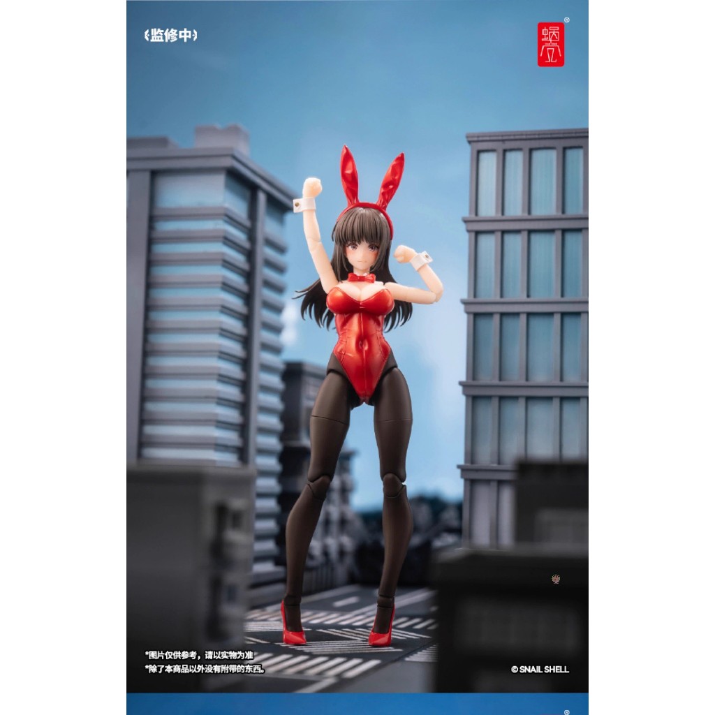 Snail Shell 1/12 JK-01 JK Bunny Girl Rena & JK เสื้อผ้าอุปกรณ์เสริม Action Figure