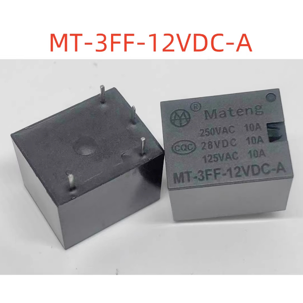 รีเลย์ 4 พิน 10A MT-3FF-12VDC-A MT3F-12VDC T73A-12V