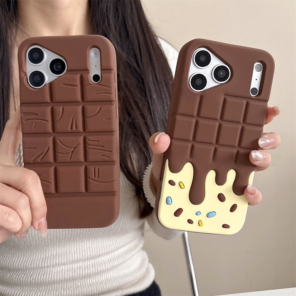 สําหรับกรณี iphone 17 PRO MAX 16 PRO MAX 3D สามมิติการ์ตูนซิลิโคน Soft Case