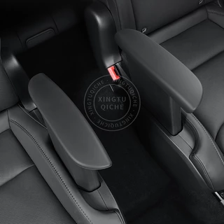 เหมาะสำหรับ 2026 Tesla Model YL รุ่น 6 ที่นั่ง ฝาครอบป้องกัน TPE สำหรับที่พักแขนเบาะหลัง/ชิ้นส่วนดัดแปลงภายในรถยนต์