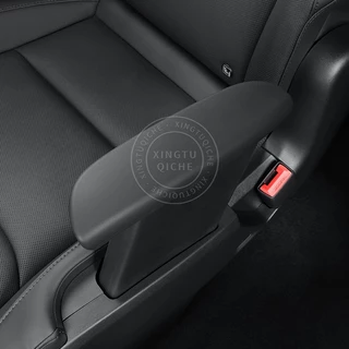 เหมาะสำหรับ 2026 Tesla Model YL รุ่น 6 ที่นั่ง ฝาครอบป้องกัน TPE สำหรับที่พักแขนเบาะหลัง/ชิ้นส่วนดัดแปลงภายในรถยนต์