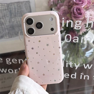 สําหรับ iphone Case 17 Pro Max 16 Pro Max 15 Pro Max เคสโทรศัพท์ดาวน้อยสีสันสดใส