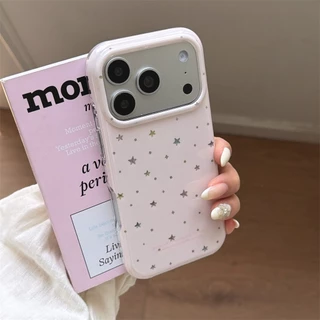 สําหรับ iphone Case 17 Pro Max 16 Pro Max 15 Pro Max เคสโทรศัพท์ดาวน้อยสีสันสดใส