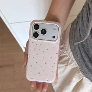 สําหรับ iphone Case 17 Pro Max 16 Pro Max 15 Pro Max เคสโทรศัพท์ดาวน้อยสีสันสดใส