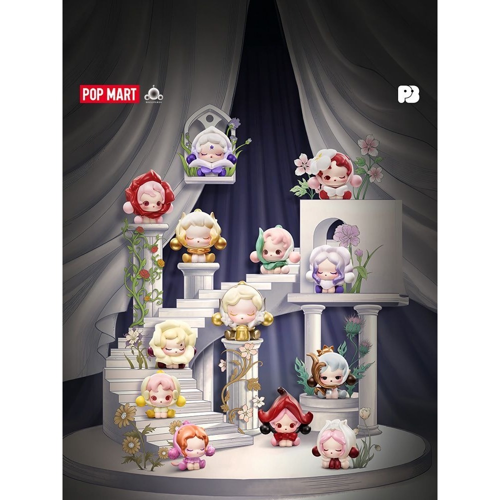 POP BEAN SKULLPANDA Petals in Four Acts Series Blind Box