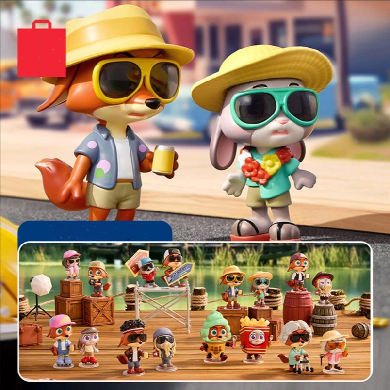 Disney Zootopia Disguise Partner Series Blind Box Toy Collection Mystery Box