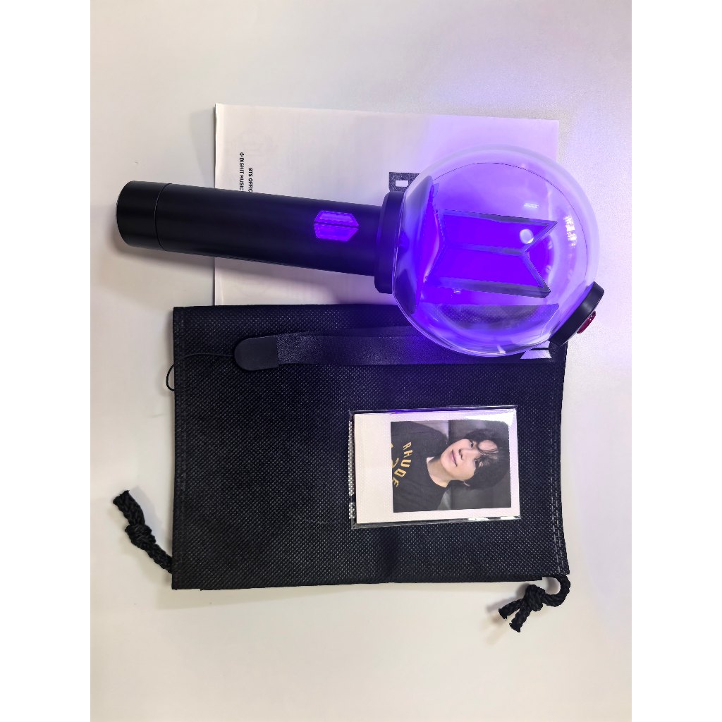 โคมไฟมือของแท้อย่างเป็นทางการรูปแบบใหม่ BTS Support STICK Ami STICK แท่งไฟรุ่นที่สี่ VER.4