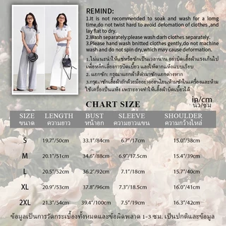 [ซื้อ1แถม1]เสื้อโปโล แขนสั้น ปักลาย สำหรับผู้หญิง สไตล์เกาหลี ลำลอง เสื้อ