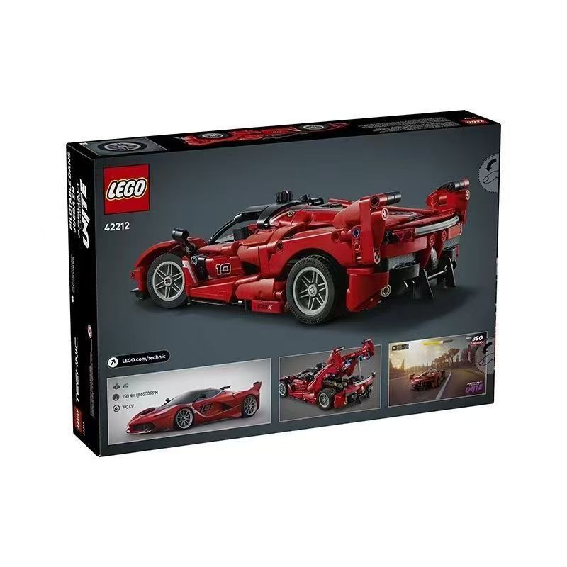 LEGO LEGO 42212 Ferrari Ferrari FXX K Racing Mechanical Group Series บล็อกตัวต่อปริศนา