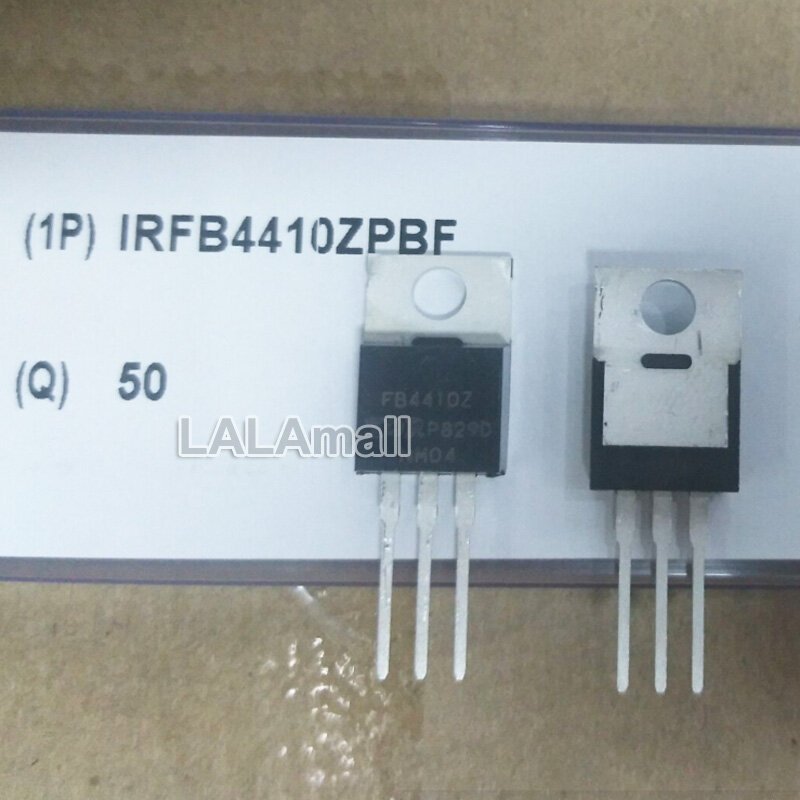 5pcs Original FB4410Z IRFB4410Z TO-220 IRFB4410ZPBF 97A/100V MOSFET ทรานซิสเตอร์ใหม่