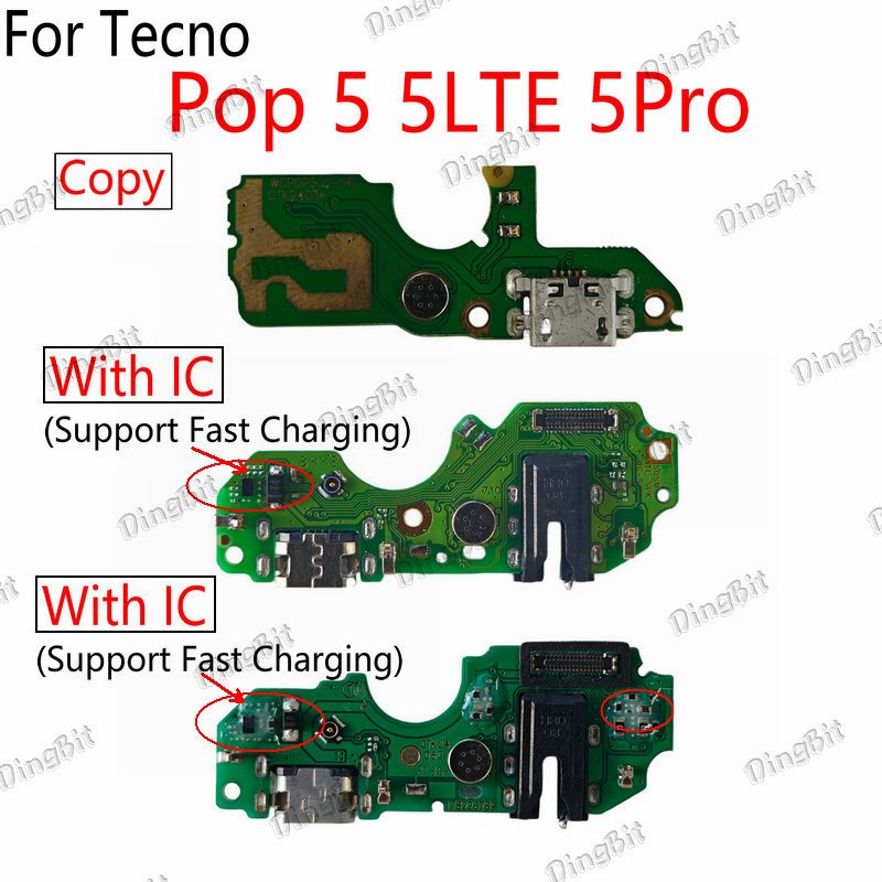 Fast charge ชาร์จสําหรับ Tecno Pop 5 LTE Pro 5S 5X 5C BD4 BD4i BD4a BD4j BD4h BD2 BD2p BD3 BD1 BD2D