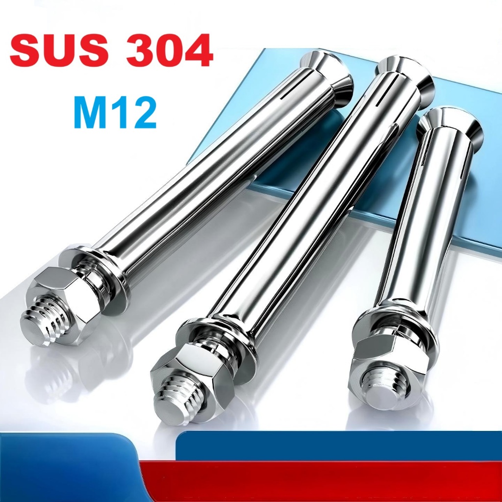 [Bestt] สกรูขยายสแตนเลส M12 304 / สลักเกลียวขยาย