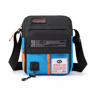 Mens Mini Crossbody Bag – สไตล์สตรีทแวร์อินเทรนด์ น้ําหนักเบา และกะทัดรัด เหมาะสําหรับโรงเรียน ทํางานและการเดินทาง