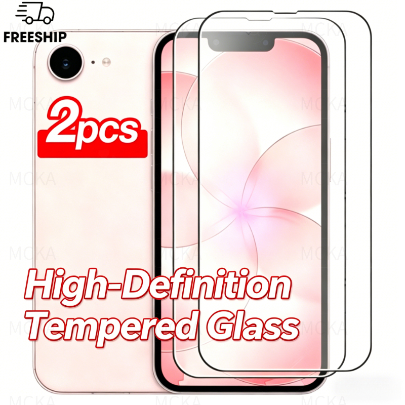 2Pack กระจกนิรภัยป้องกันหน้าจอสําหรับ POCO F7U F7PRO F6PRO F5PRO F4GT X7PRO X6PRO X5PRO X4PRO HD Cle