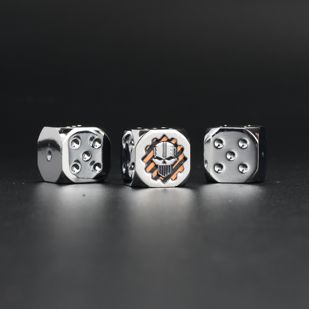 ฮาร์ดแวร์ Dice Warhammer Dice Iron Warriors Dice Iron Warriors Dice Iron Warriors Dice