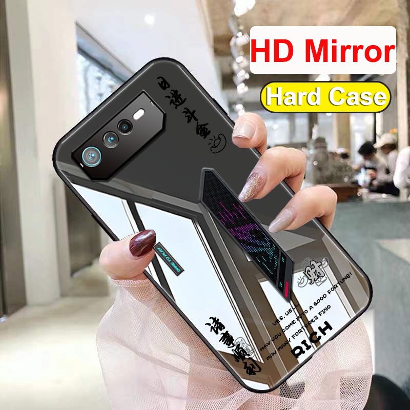 สําหรับ Asus ROG 6 สําหรับ Asus ROG Phone6 5G HD กระจก Hard ฝาหลัง ROG6 เคสโทรศัพท์สําหรับ Asus ROG 