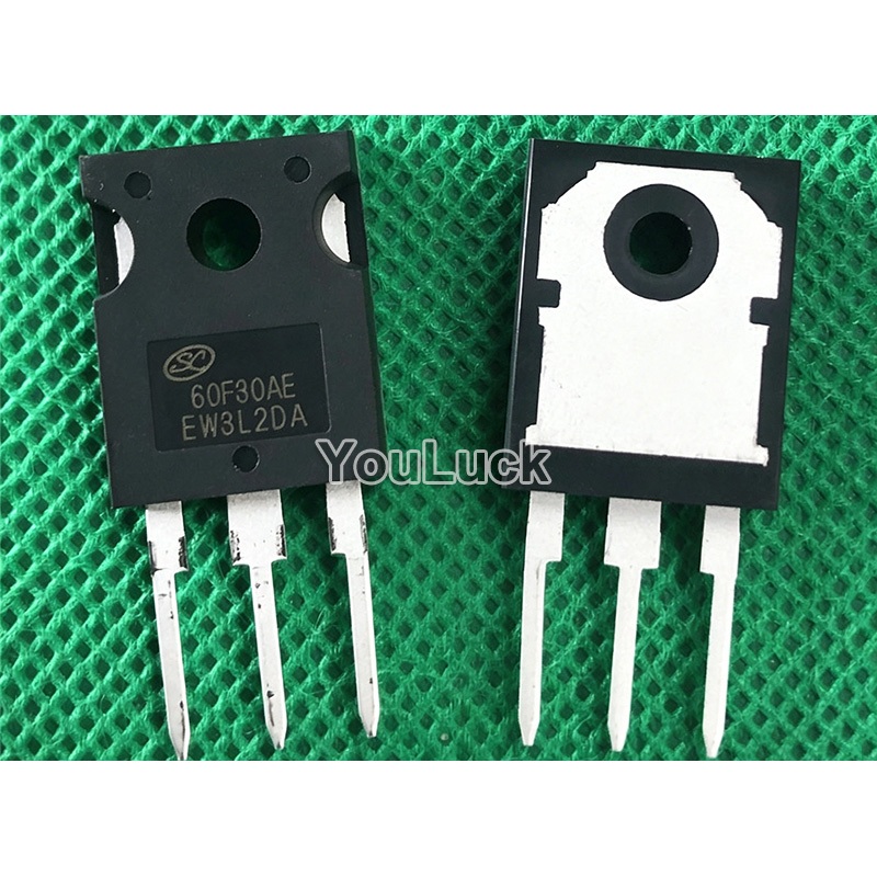 2 ชิ้น 60F30AE TO-247 SFR60F30AEPS 60A/300V Fast Recovery Rectifier ไดโอดใหม่