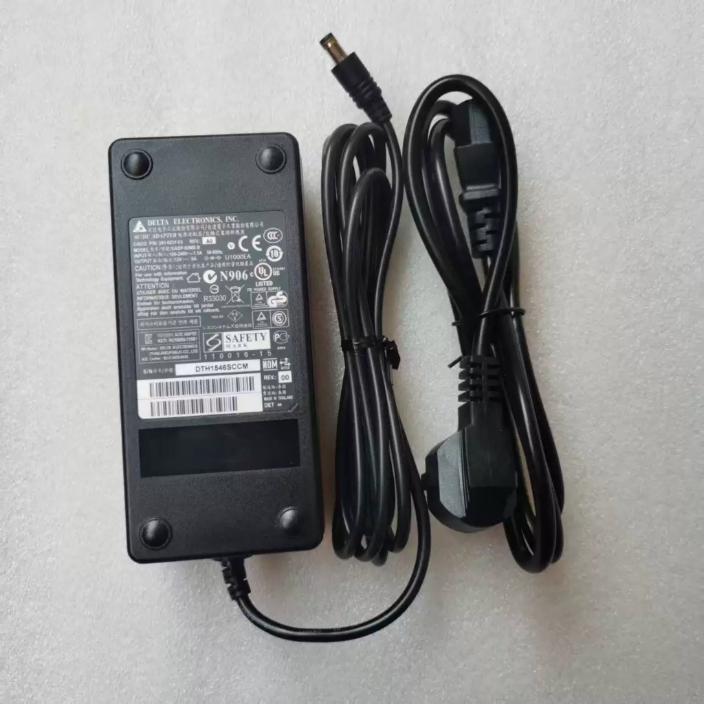 ของแท้ Delta EADP-60KB B EADP-60MB B 60W 12V 5A AC Adapter Charger สําหรับ NETGEAR STORA NAS MS2110 แหล่งจ่ายไฟ Adaptor 740-066473 DA-60N12-B