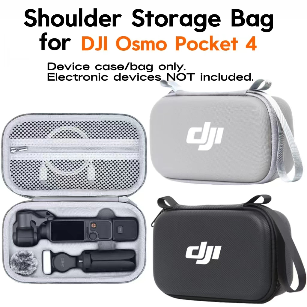 กระเป๋าถือ Creator Combo สำหรับ DJI Osmo Pocket 4 กันกระแทก ทนทานต่อการสึกหรอ กันน้ำ