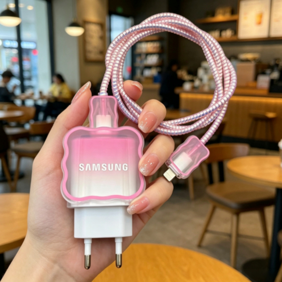 DCMY Samsung 25W Charger Protector เหมาะสําหรับ Samsung Anti-break Protector