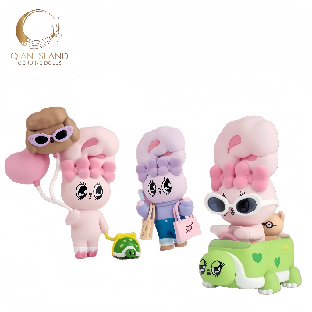ของแท้ TOYZEROPLUS กระต่ายกล่องตาบอดวันหยุดเวลาซีรีส์น้ําเล่นเครื่องประดับเดสก์ท็อป.