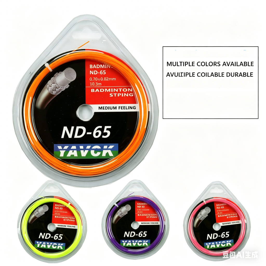 สายแบดมินตัน A&D ขนาด 0.65mm ทนทานสำหรับใช้งานทุกวัน