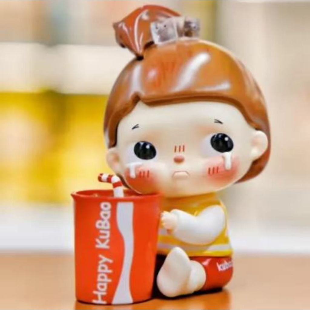 KUBAO Cola Seated Big Baby Exhibition รูปอินเทรนด์เล่นเครื่องประดับน่ารักของเล่นสร้างสรรค์ของสะสม