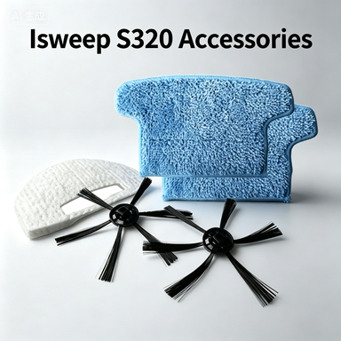 Isweep S320 ด้านข้างแปรงอุปกรณ์เสริมสําหรับ Isweep S320 Mop แปรงกรอง