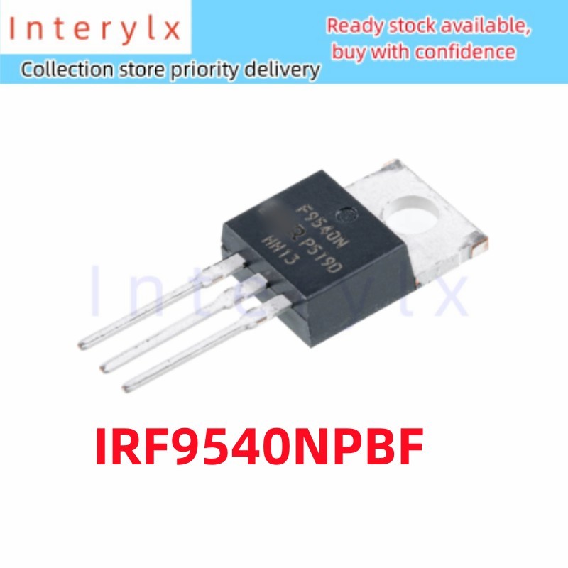 5 ชิ้น/ล็อต Original IRF9540NPBF F9540N IRF9540 TO-220 P ช่อง-100V-23A MOSFET Field Effect หลอด