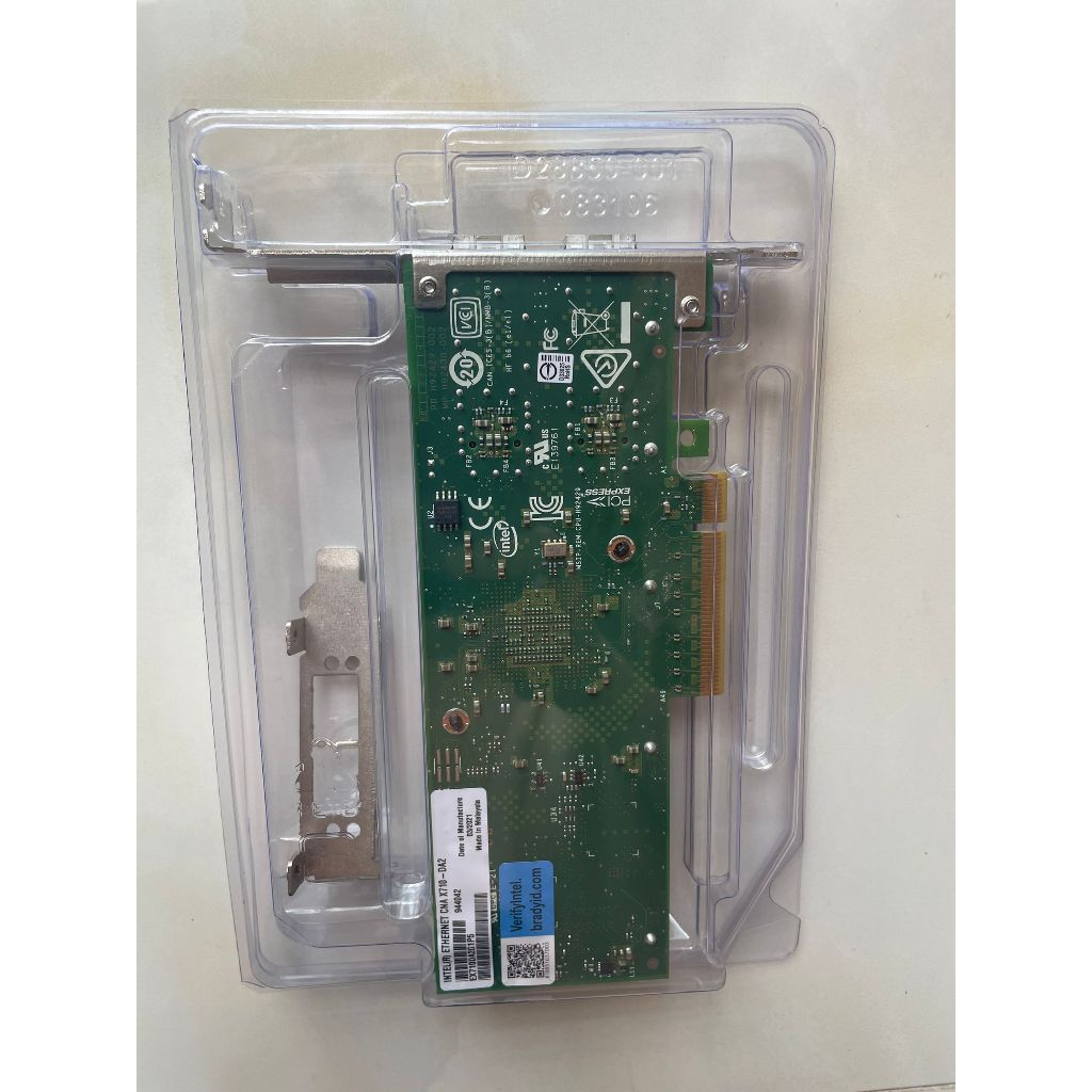[คลังสินค้าพร้อม] intel X710-DA2 SFP 10G การ์ดเครือข่าย 10GB การ์ดเครือข่ายไฟเบอร์ออปติกแบบ Dual-Por