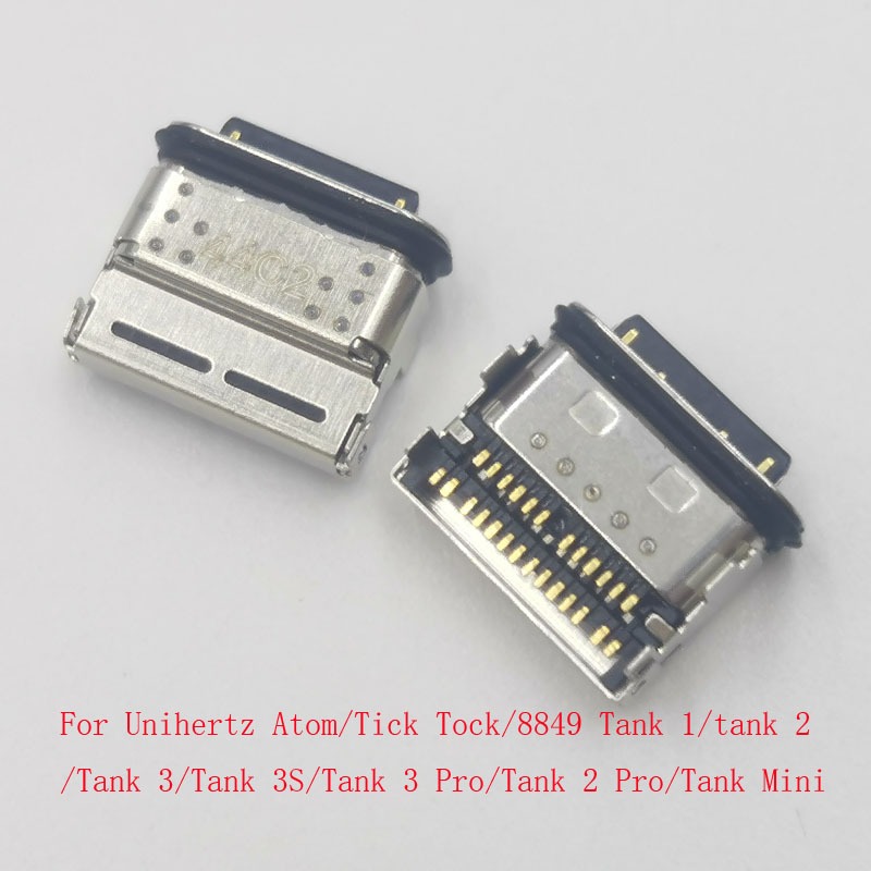 5-20 ชิ้นปลั๊กขั้วต่อ USB สําหรับ Unihertz Tick Tock Atom 8849 ถัง 2 3 Pro 1 3S Mini ชาร์จประเภท C T