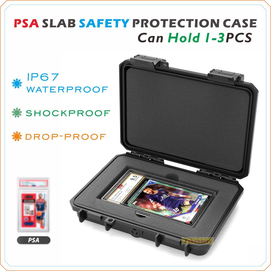 ใหม่ PSA SLAB SAFETY PROTECTION CASE สามารถถือ 1~3PCSIP67 กันน้ํา กันกระแทก และกันตก