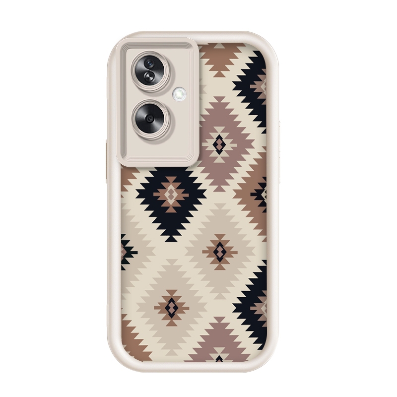 สําหรับOppo A79/OnePlus Nord N30 SE-5G,วินเทจBoho Aztecรูปแบบเรขาคณิตเคสโทรศัพท์