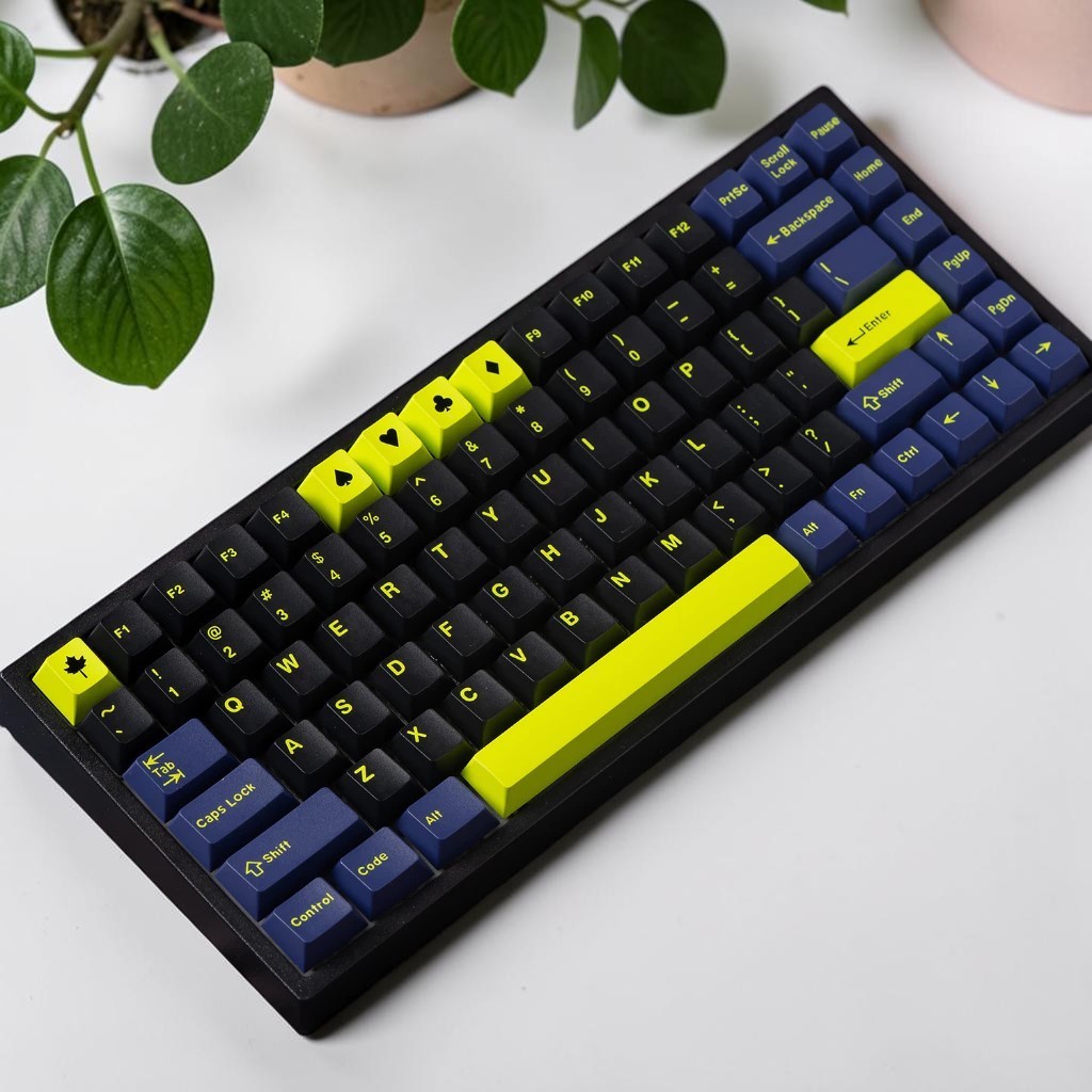 【Blue Sky】GMK theme keycap/ABS double shot/Cherry profile/Olivia/Arctic/BOW/WOB/Night runner