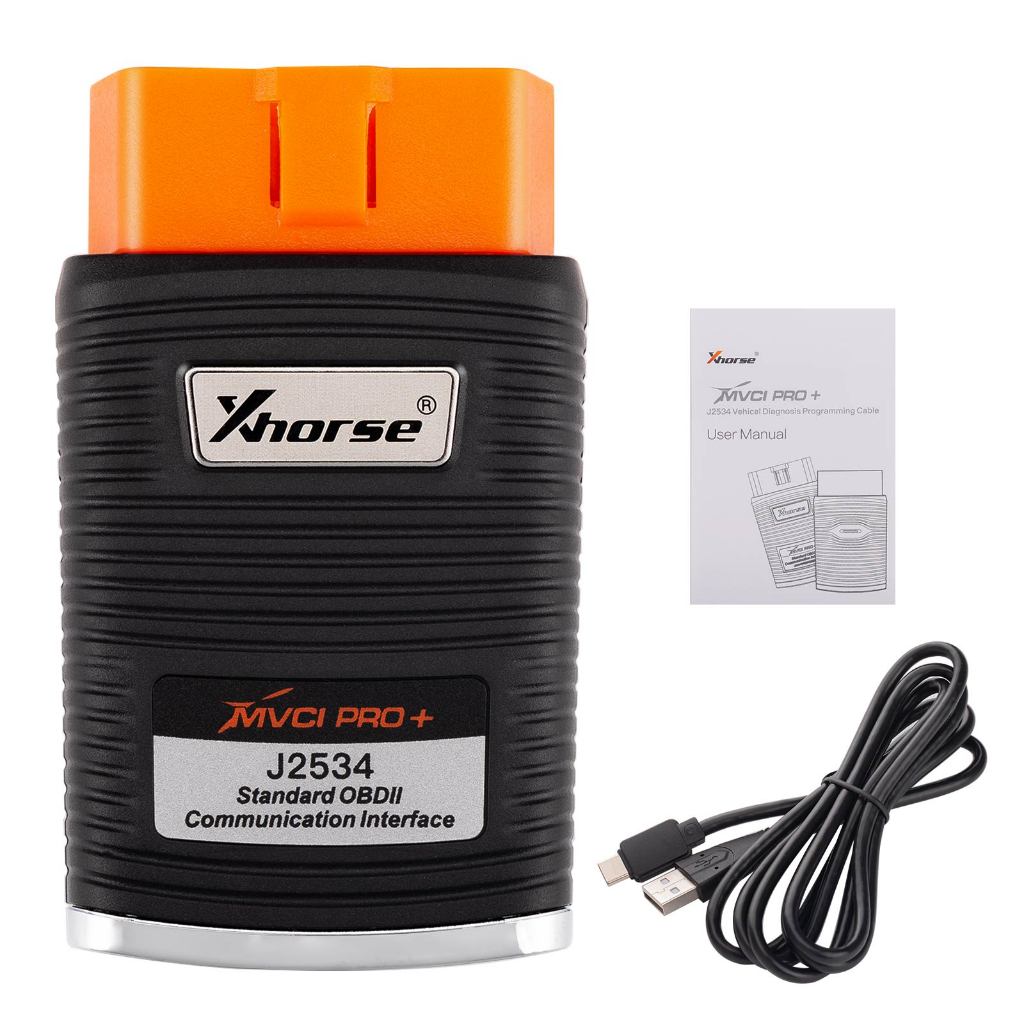 XHORSE XDMVJPGL MVCI PRO+ J2534 Passthru สาย XHORSE MVCI PRO+ J2534 Super Vehicle Diagnostic และสายก
