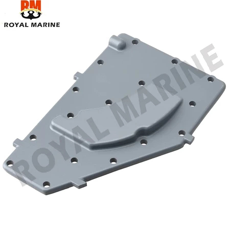 6F5-4113 EXHAUST OUTER COVER สําหรับ Yamaha 2 จังหวะ 40HP 40J E40J Outboard มอเตอร์ 6F5-4113-01-1S