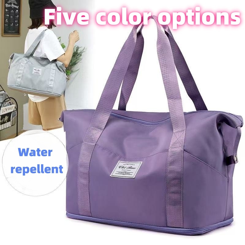 กระเป๋าฟิตเนส บรรจุของได้เยอะ พร้อมเดินทาง พับเก็บได้ พกพาสะดวก กระเป๋าเดินทาง พับเก็บได้