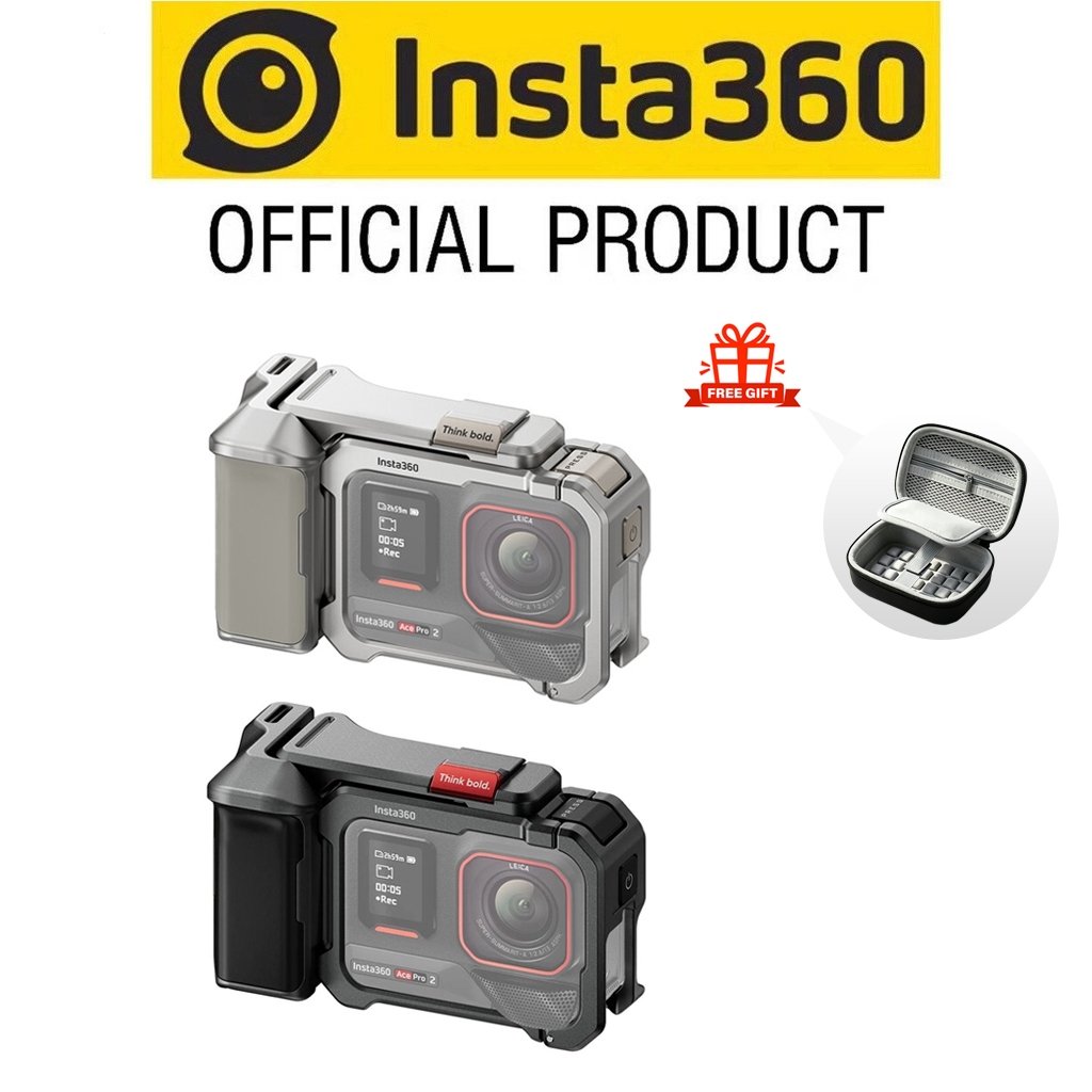 Insta360 Ace Pro 2/Insta360 Ace Pro Xpllorer Grip Kit สําหรับการถ่ายภาพ Vlog