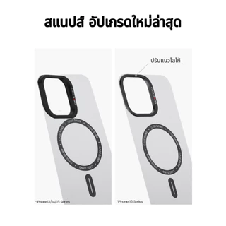 CASEBANG Black Cat Series เคสแม่เหล็ก ImagiSnap, เปลี่ยนกลับ, ป้องกันการตกกระแทกทหาร, เข้ากันได้กับ iPhone 13-17