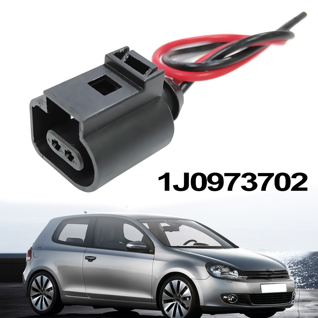 2-Pin เบรค Pad Wire Sensor หญิงปลั๊กสําหรับ Amarok Golf/Variant/4Motion Jetta Tiguan Polo