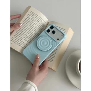 ใหม่สี Sky blue Liquid ซิลิโคนป้องกันกรณีผู้ถือโทรศัพท์อุปกรณ์เสริมสําหรับ iPhone 17 Pro Max 17Pro 16 Pro Max 16 15 14 13 กรณีกันกระแทก