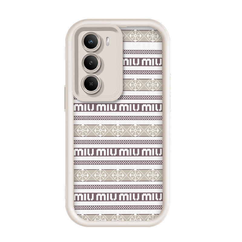 สําหรับRealme C75 5G/Realme C75x/Realme 14x,Miuภาพตัวอักษรรวมกันเคสป้องกันโทรศัพท์