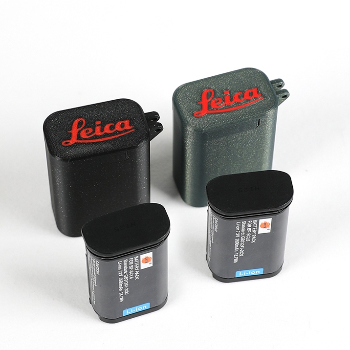 เคสแบตเตอรี่ BP-SCL6 สําหรับ Leica Q2 Q3 SL2 | ตัวป้องกันกันฝุ่น PLA พิมพ์ 3D 1 ช่อง | ที่จัดระเบียบแบตเตอรี่กล้องแบบพกพา