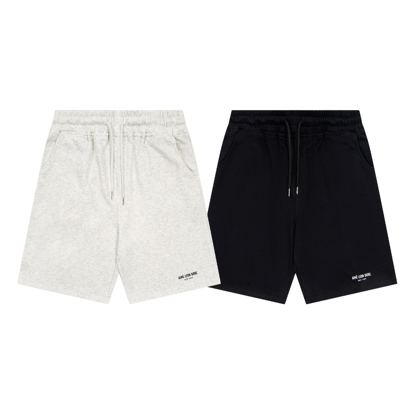 Street Wear Casual Terry Fabric กางเกงขาสั้นลําลอง Unisex