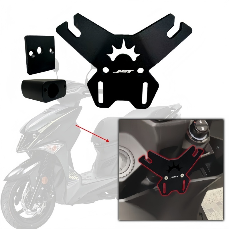 สําหรับ SYM JET SL + 158 SL SR ตะขอด้านหน้ามัลติฟังก์ชั่น Y-รูปวงเล็บตะขออลูมิเนียมอุปกรณ์เสริม