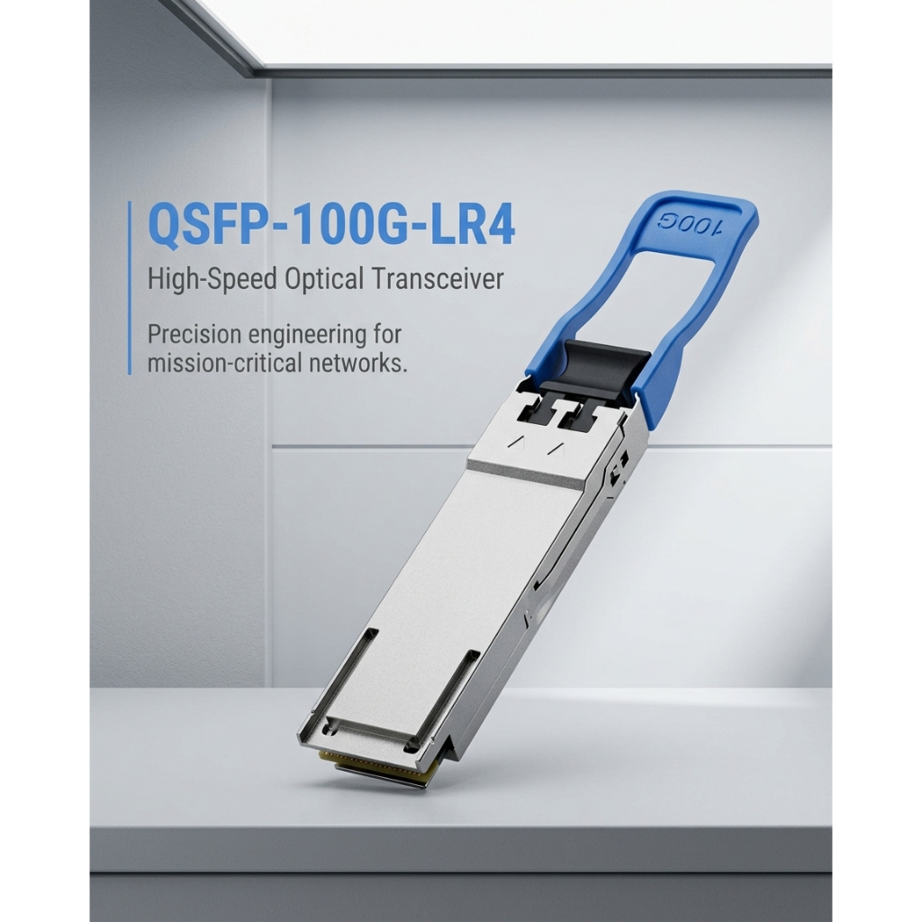 เข้ากันได้กับ Cisco QSFP-100G-LR4-S – 100GBASE-LR4 QSFP28 ตัวรับส่งสัญญาณแสง 10KM