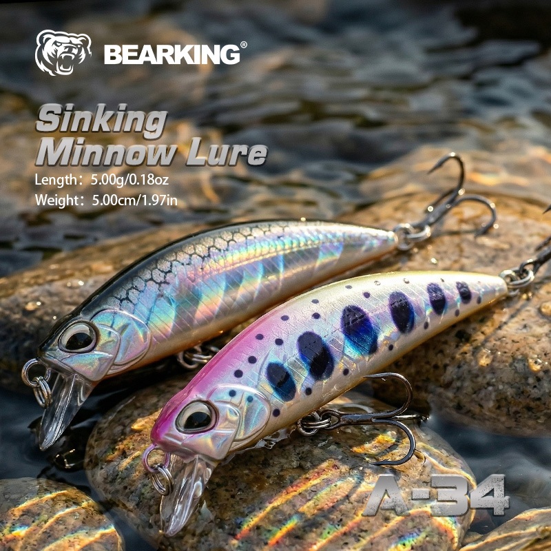 BEARKING A34 เหยื่อตกปลา