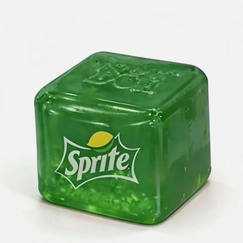 Cube Squishy Toy - Refreshing Lemon-Lime Fidget Cube สําหรับบรรเทาความเครียดและสนุก